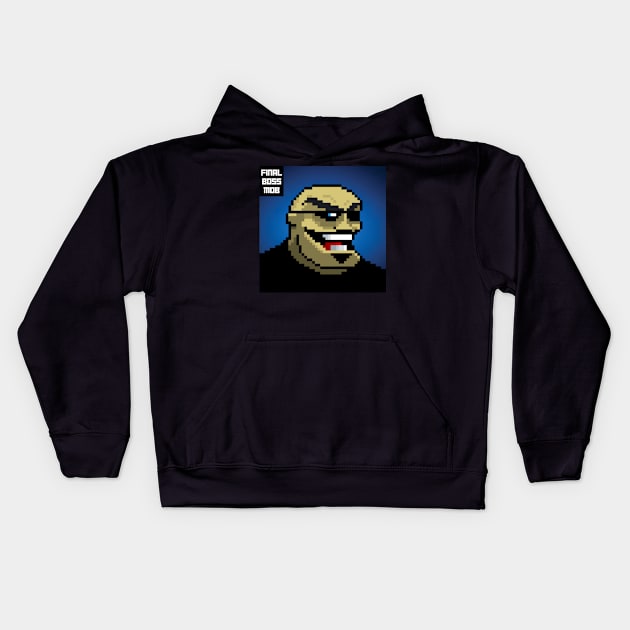 Final Boss Mob #55 Kids Hoodie by Final Boss Mob